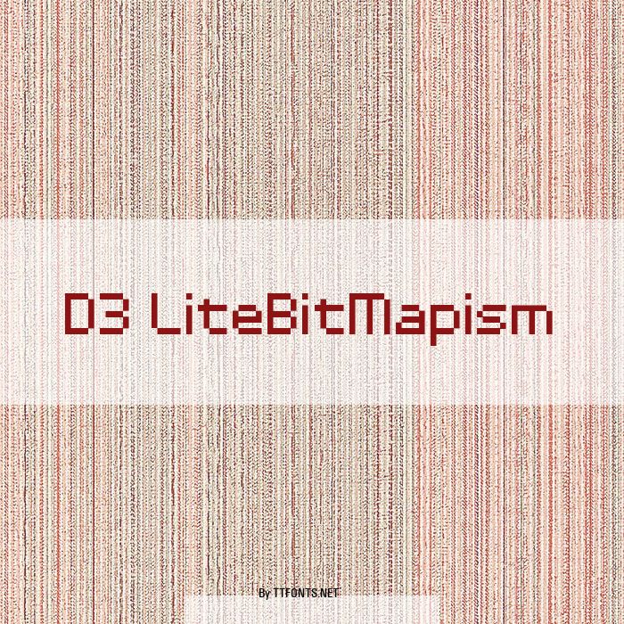 D3 LiteBitMapism example